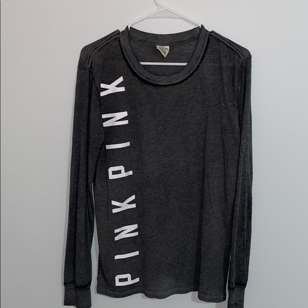 Dark grey PINK long sleeve